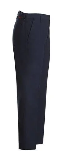 Workrite FP50MN Pants, 40 in., Dark Navy, Zipper and Button
