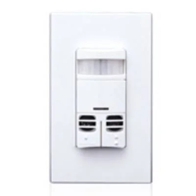 Leviton OSSMD-MDI Dual Relay - Wall Occupancy Sensor, Ivory