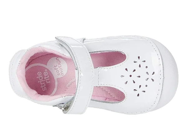 Stride Rite Toddler Girls Soft Motion Amalie Mary Jane - White