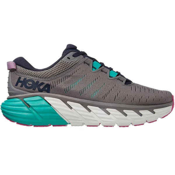 Hoka One One, Gaviota 3, Women's Sharkskin/Outer Space, 8.5