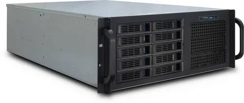 Inter-Tech IPC 4U-4410 HDD/SSD Enclosure 2.5/3.5x22 Black