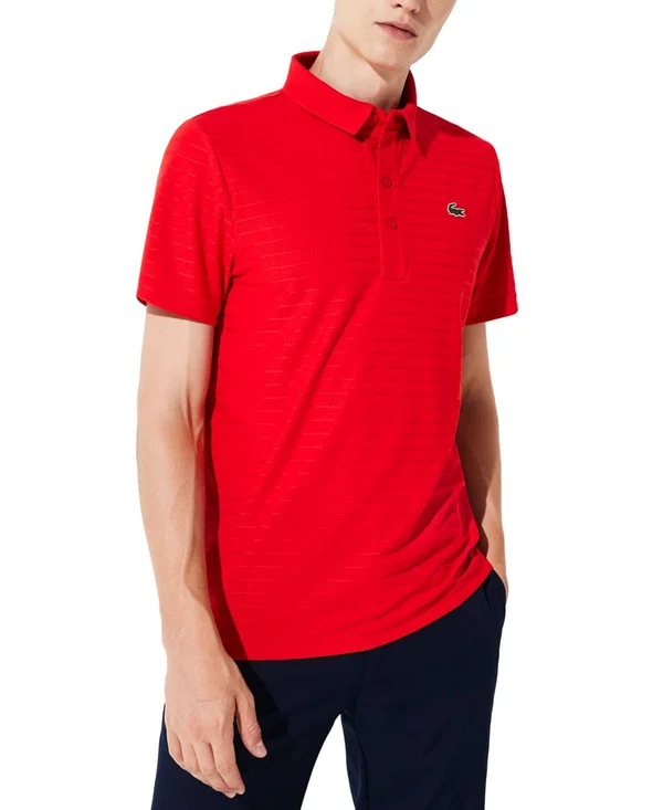 Lacoste Mens Golf Short Sleeve Ultra Dry Solid Jer - Choose Sz/color