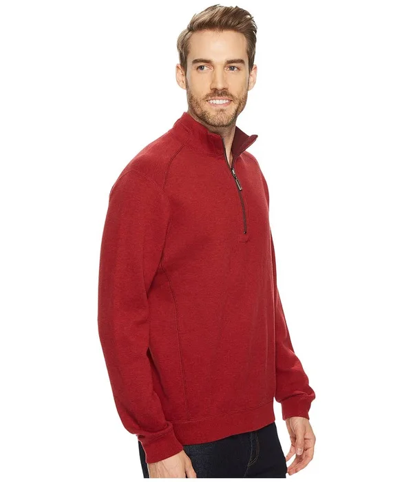 Tommy Bahama Mens Reversible Flip Side Classic 1/2 Zip Pullover