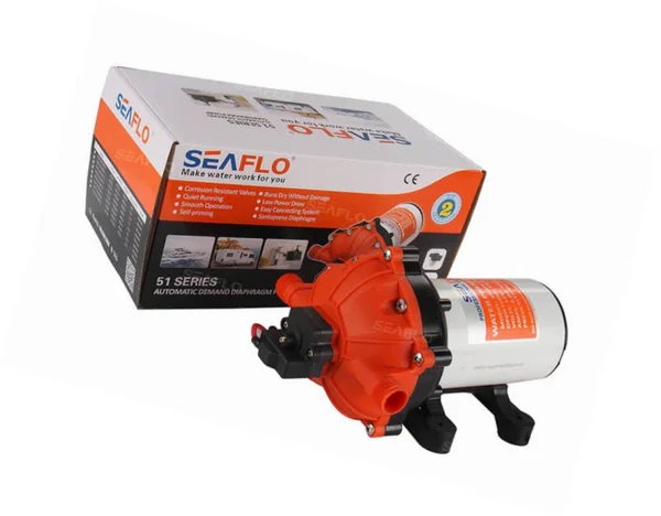 Seaflo 12V 5.5 GPM 60 PSI Water Diaphragm Pressure Pump