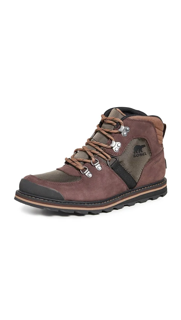Sorel Men's Madson Sport Hiker Waterproof Boot - 14 - Mud