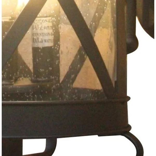 Y Decor Taysom 4 Light Exterior Lighting - Black