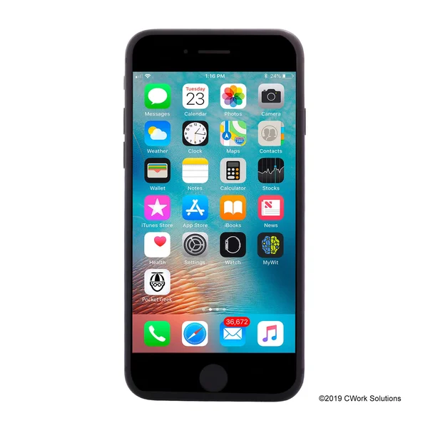 Apple iPhone 8, Fully Unlocked, 256gb - Space Gray (Refurbished)