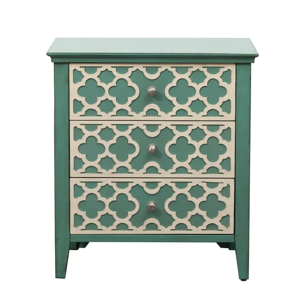 Avenue 405 209-038ACCT Sadona 27 in. Three Drawer Accent Chest in Grey - Contemporary & Modern, Bellacor