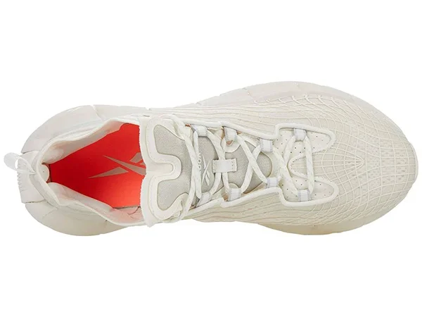 Reebok Zig Kinetica II White/Grey Women's Running Shoes, Size: 9.5