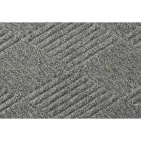 Waterhog Entrance Mat Fashion Border 3/8x22 Thick 6& x 8& Gray