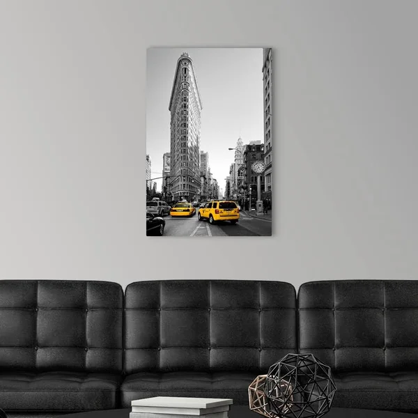 The Flatiron Building, New York, Canvas Wall Art, 20x30, Great Big Canvas