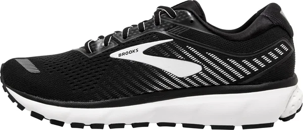 Brooks Ghost 12 11.5 - Black/Ebony/White (Men's)