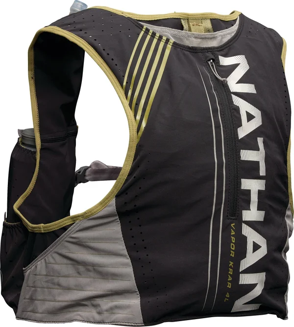 Nathan VaporKrar 4L 2.0 Hydration Vest Black/Mosstone, L