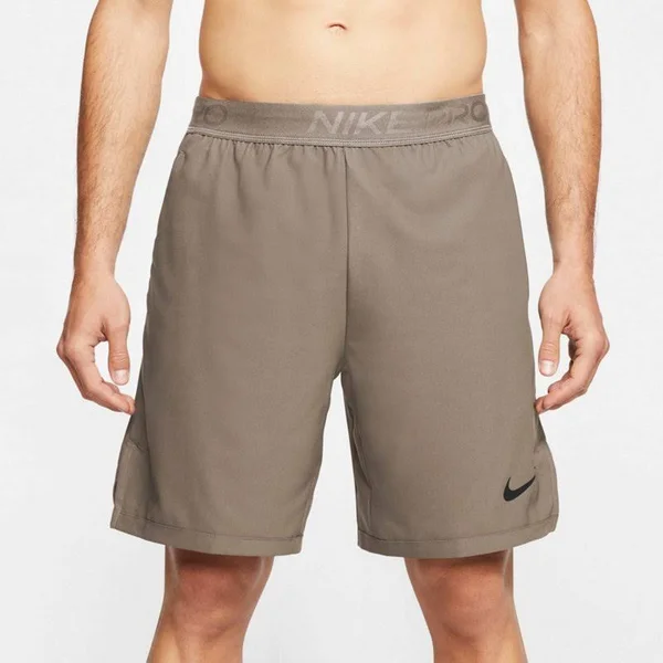 Nike Men's Pro Flex Vent Max Shorts - Khaki - Black - XXL