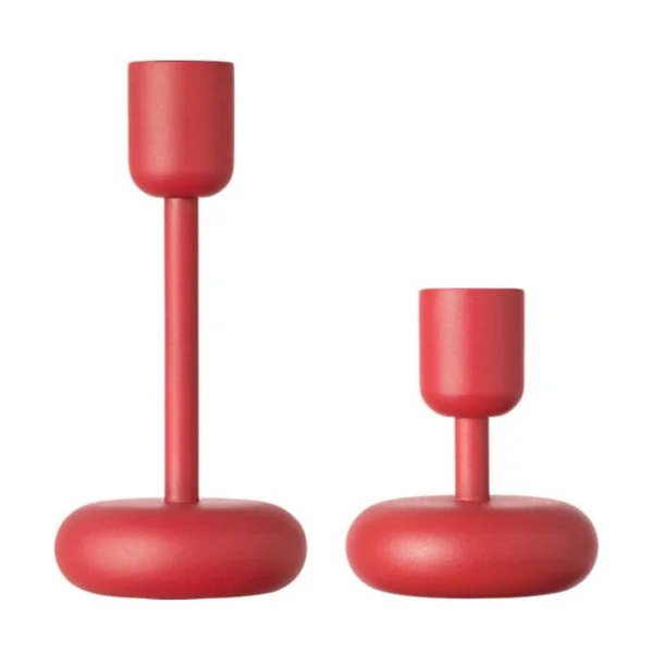 Iittala Nappula Candleholder Set of 2 White