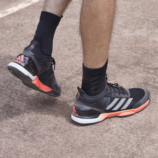Adidas Men's Adizero Ubersonic 2 Clay Tennis Shoes - Black