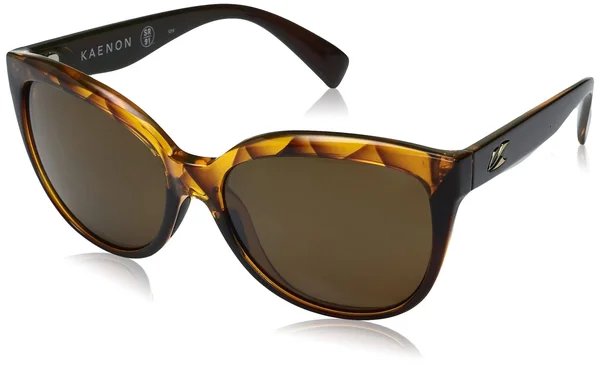 Kaenon Lina Polarized Sunglasses - Amber Crystal/Brown, One Size