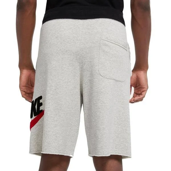 Nike Men's Sportswear Alumni Chenille Shorts - Grey Heather - M