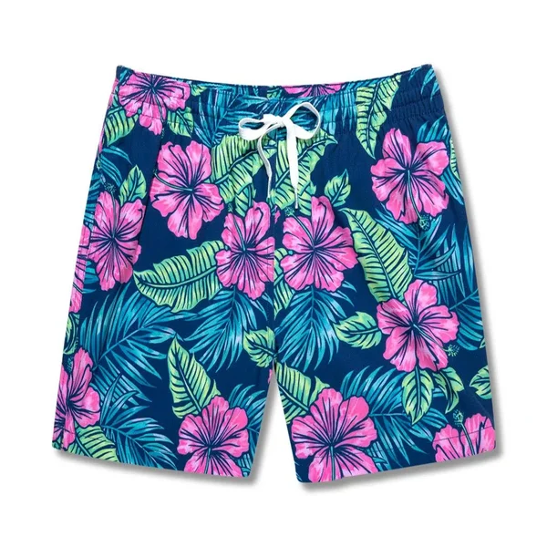 Men's Chubbies Tropicadas 7-Inch Swim Trunks - Size Medium - Blue