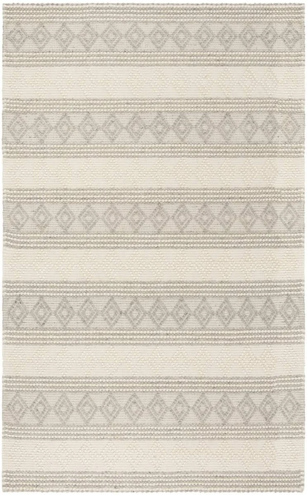 Safavieh Natura NAT750F 5& x 8& Grey - Ivory Rug
