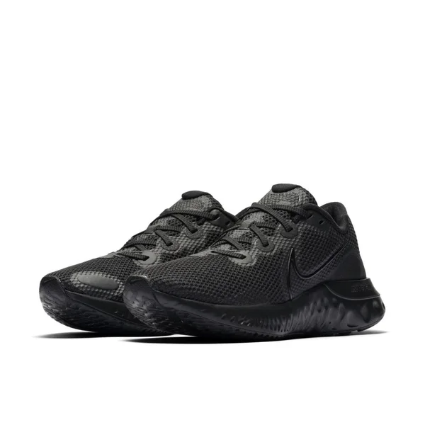 Nike Renew Run Black Men's Running Shoes, Size: 14