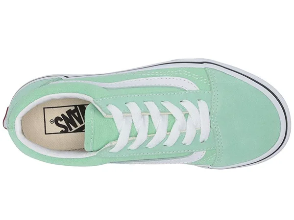Vans Kids Old Skool (Green Ash/True White)