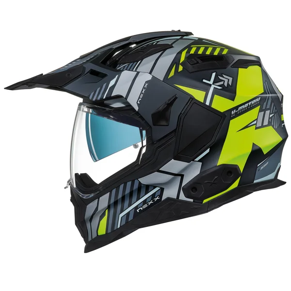 Nexx X.WED 2 Wild Country Helmet - black-yellow, Size L