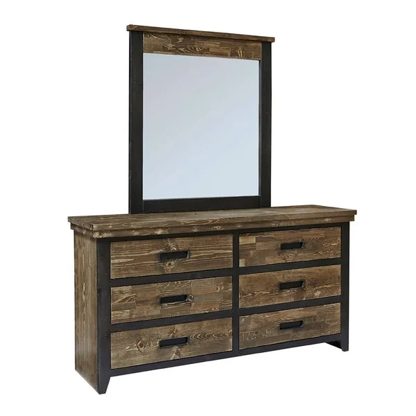 Progressive Furniture B607-23 Renegade Drawer Dresser in Black and