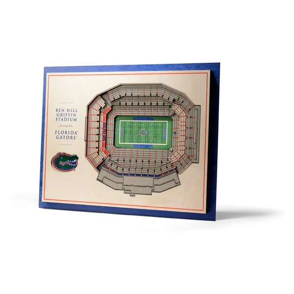 Florida Gators 5 Layer StadiumViews 3D Wall Art
