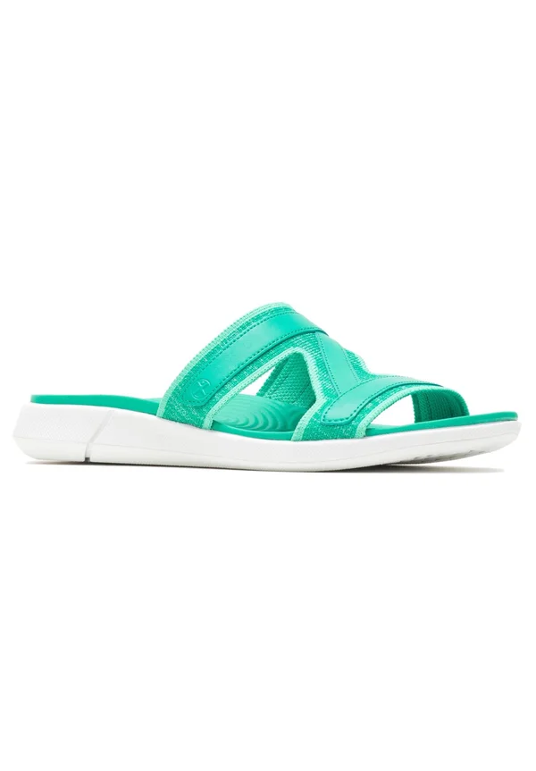 Hush Puppies Women's Willa Knit Slide - Size: 8, Deep Green Knit
