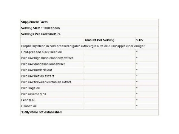 North American Herb & Spice Total Body Purge 12 fl oz