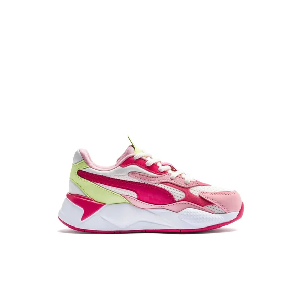 Puma RS-X3 Summer Splash Pink/White Preschool Girls& Shoes, Size: 2.5
