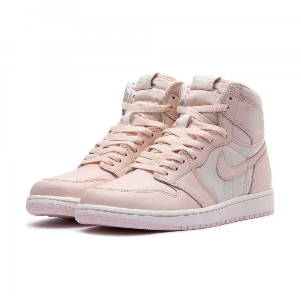 Nike Jordan Men's Air Jordan 1 Retro High OG Basketball Shoe - Guava Ice/Sail, 12