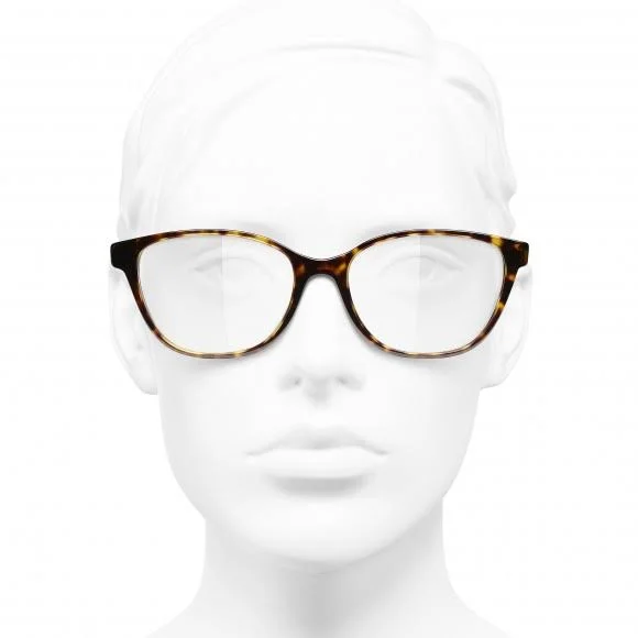 Chanel 3402 C714 140 52 17 Dark Tortoise Frame Acetate M0016777