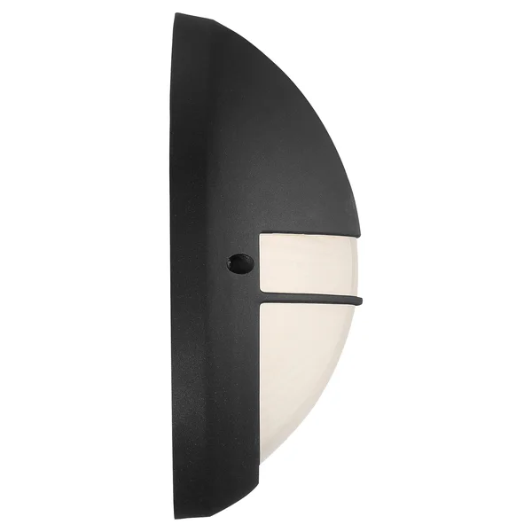 Access Lighting 20260LEDDMG-BL/OPL Clifton Black Outdoor LED Bulkhead