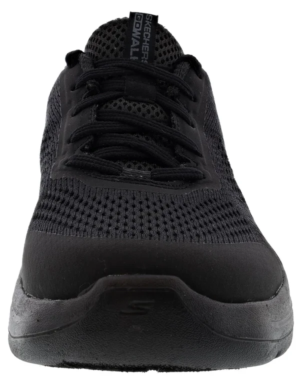 Skechers Women's GOwalk Arch Fit Motion Breeze Sneaker, Black/Black
