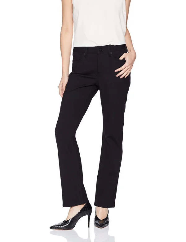 Nydj Marilyn Straight Ponte Pants, Size Reg 12, Evening Tide