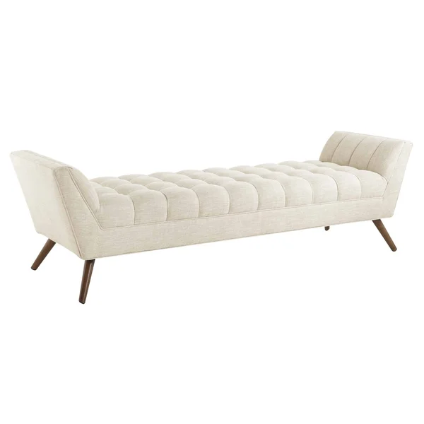 Modway Atomic Red Response Fabric Bench