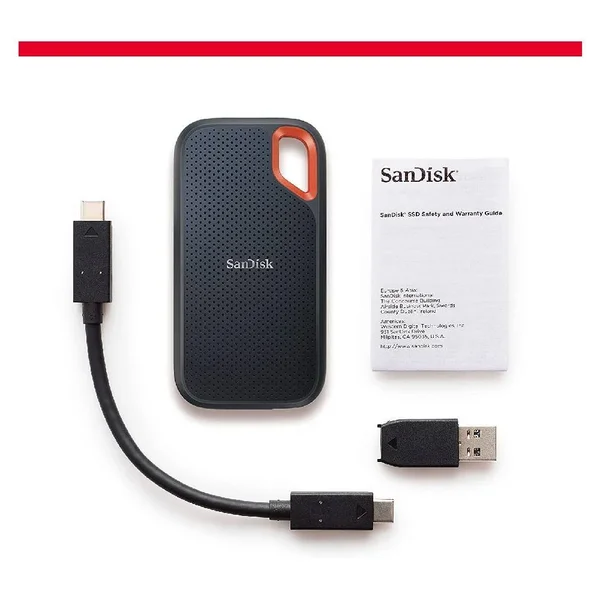 SanDisk Extreme SDSSDE61-1T00-G25 1TB USB Portable External Solid State Drive