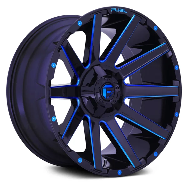 Fuel D64420009846 - Contra 20x22 Gloss Black