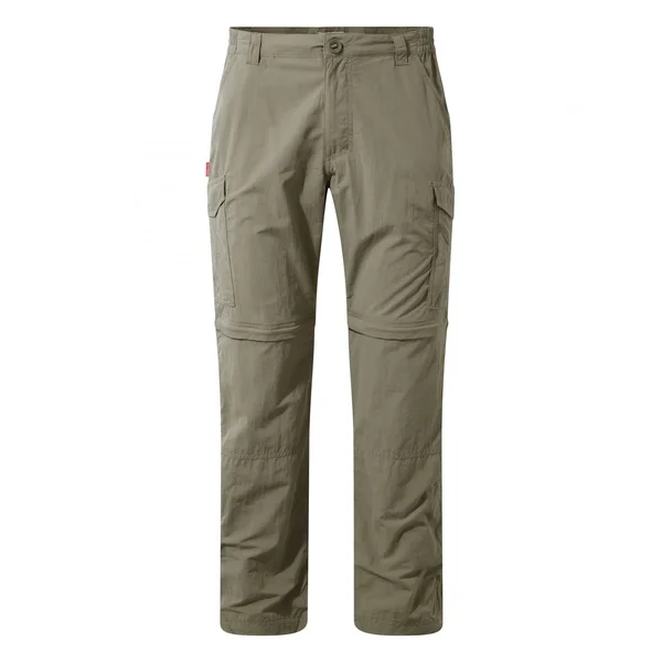 Craghoppers Mens NosiLife Convertible Trousers Pebble