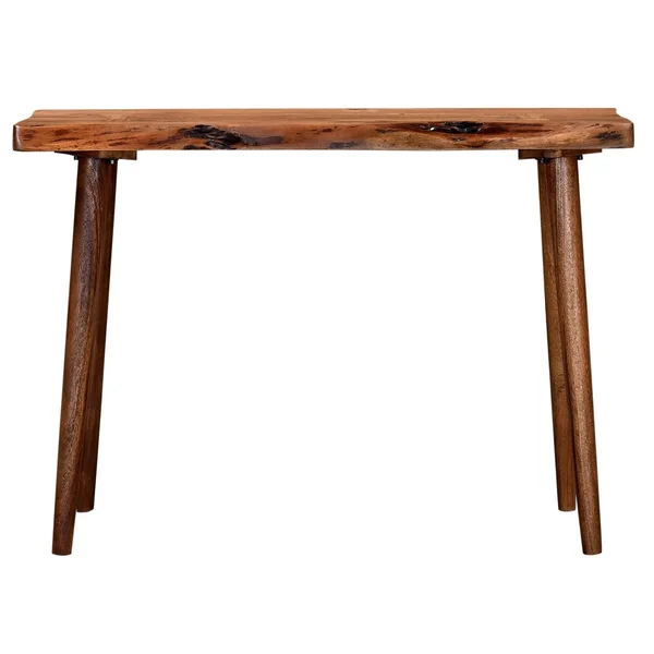 Carson Carrington Ylaxered Walnut Console Table - Wood