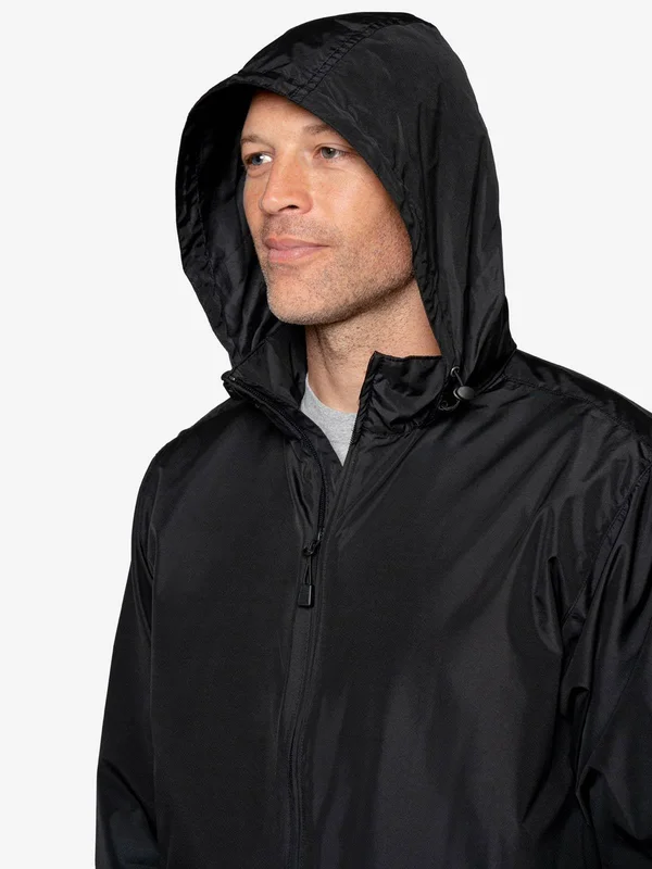 Insect Shield Men's Techno Lite Jacket with Hood, Size 3XL, Royal Blue, 100% Polyester