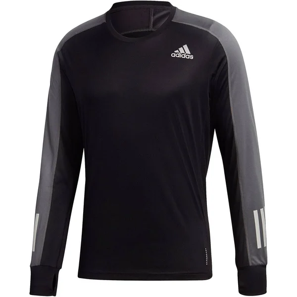 Adidas Own The Run Running Top - Black - Large