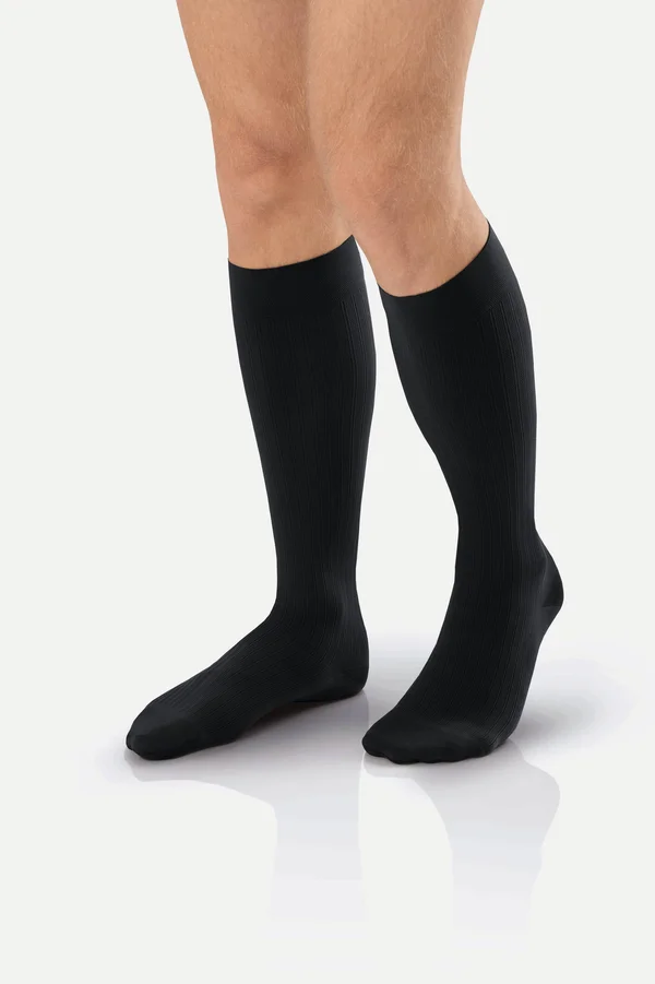 Jobst forMen Ambition 30-40 mmHg Knee High - Size 5, Long, Black