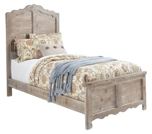 Progressive Furniture B643-25 Chatsworth Chalk Twin Headboard