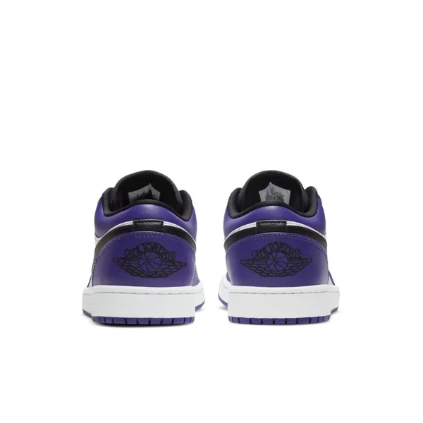Air Jordan 1 Low &Court Purple& Shoes - Size 12