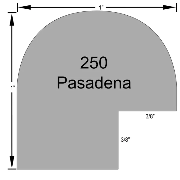 Pasadena Framed Rectangle Mirror - Vintage Walnut