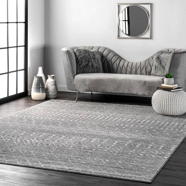 nuLOOM Moroccan Blythe Area Rug - 6& Round, Light Multi