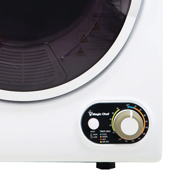 Magic Chef MCSDRY15W - Compact 1.5 Cubic-ft Electric Dryer